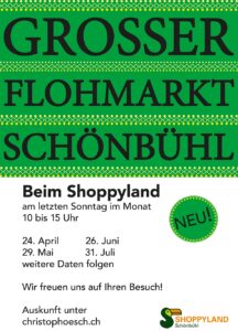 FLOHMARKT SCHÖNBÜHL 2022