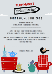 Brünnliacher Quartierflohmarkt