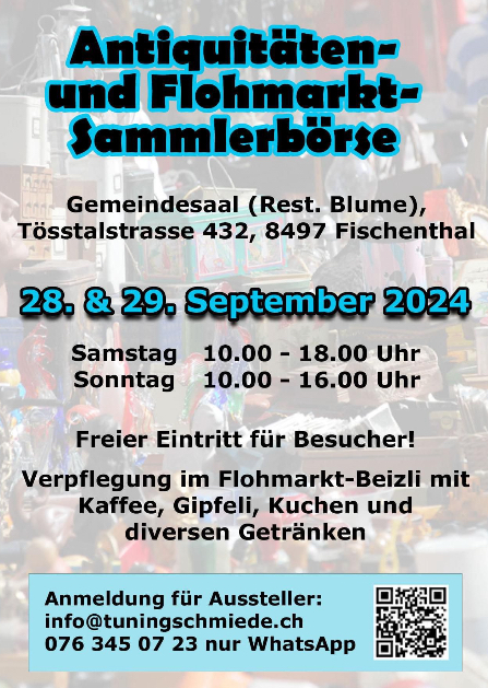 Antiquitäten- und Flohmarkt-Sammlerbörse