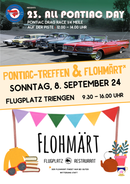 Flohmarkt auf dem Flugplatz