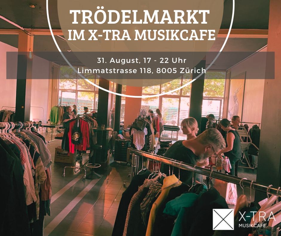 Trödelmarkt im Musikcafe