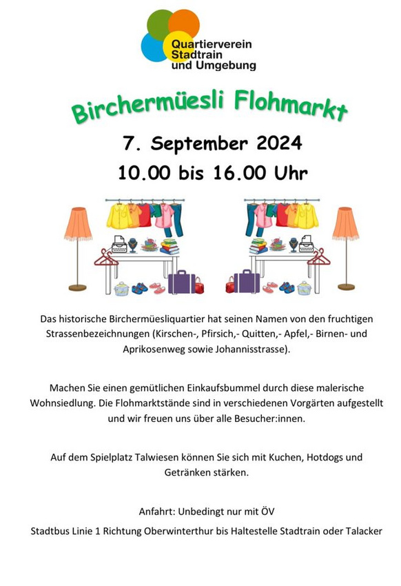 Birchermüesli Flohmarkt