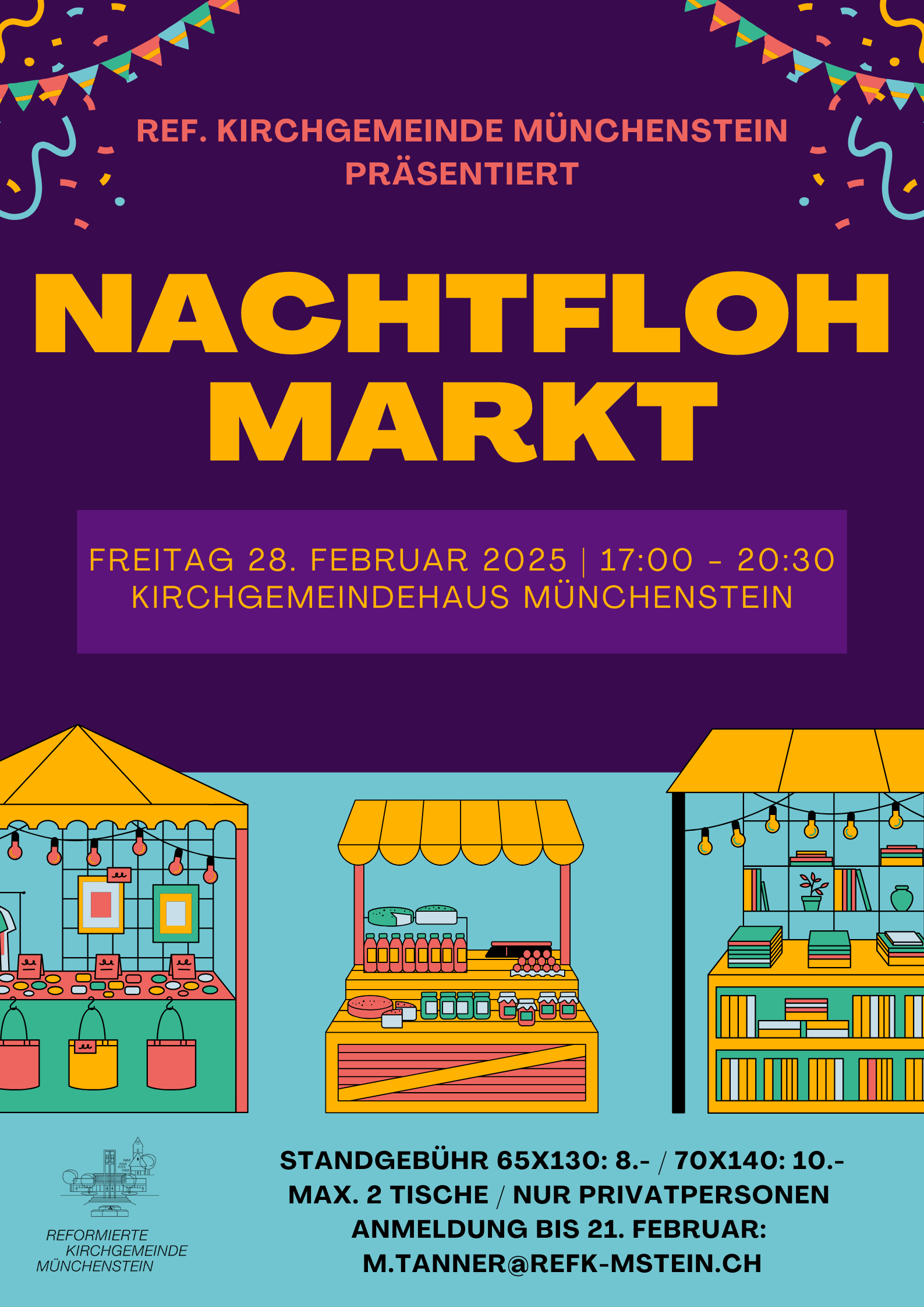 Nachtflohmarkt Münchenstein