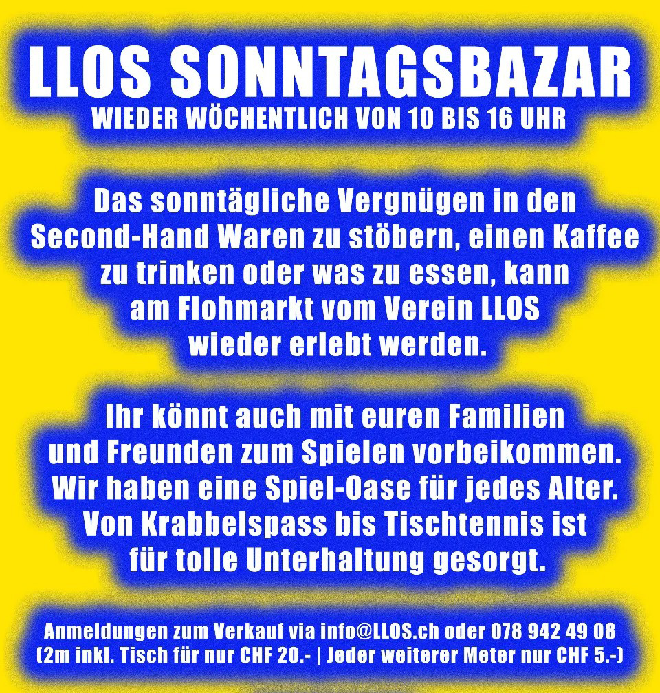LLOS SONNTAGSBAZAR