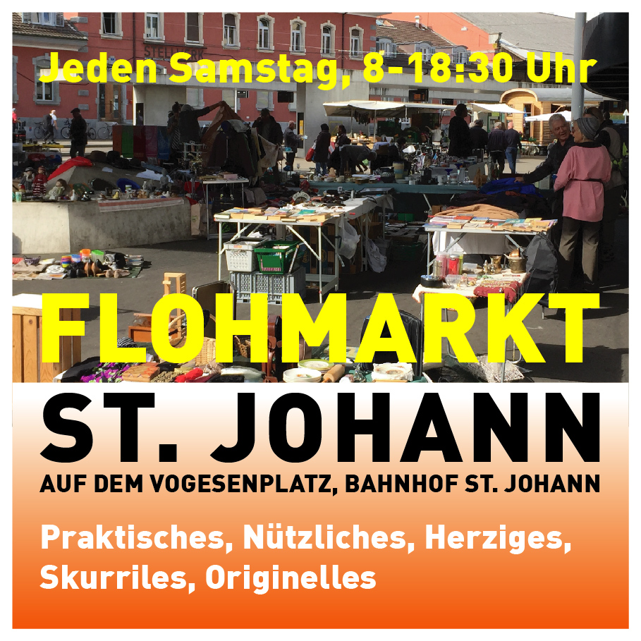 Samstagsflohmarkt am Vogesenplatz
